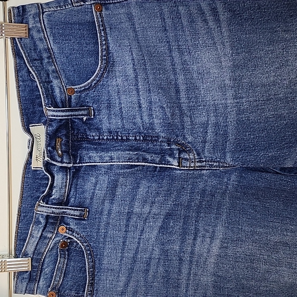 Madewell Jeans Wide-Leg Crop Gusset Edition Size 27 - Picture 9 of 16